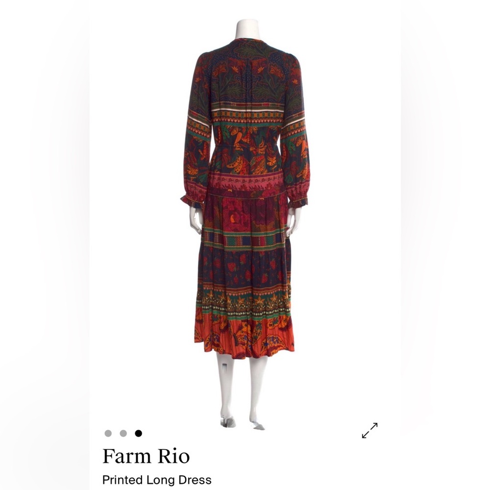 Farm Rio Multicolor Maxi Dress - Picture 4 of 8